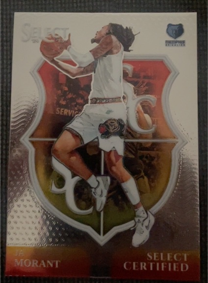 2024-25 Panini Select Certified #15 Ja Morant — front