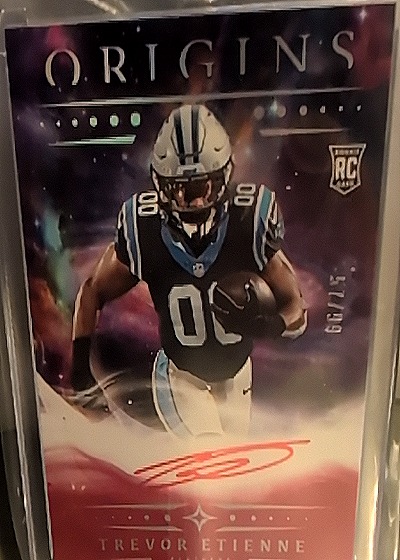 2025 Panini Origins #RA-TET Trevor Etienne — front