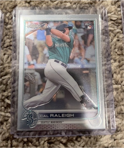 2022 Topps Chrome #149 Cal Raleigh — front