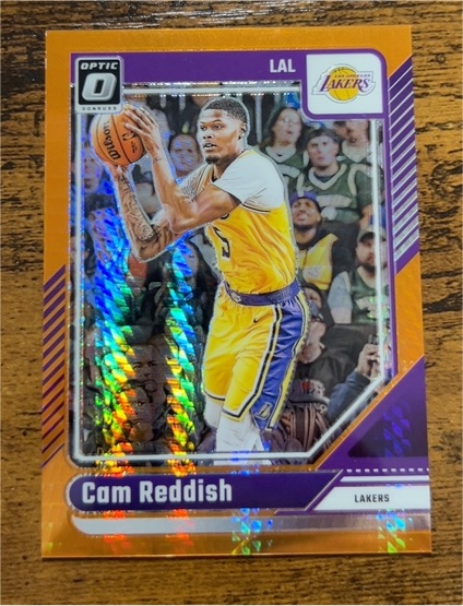2024-25 Panini Donruss Optic #3 Cam Reddish — front