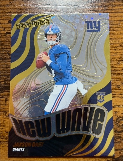 2025 Panini Revolution #1 Jaxson Dart New Wave — front