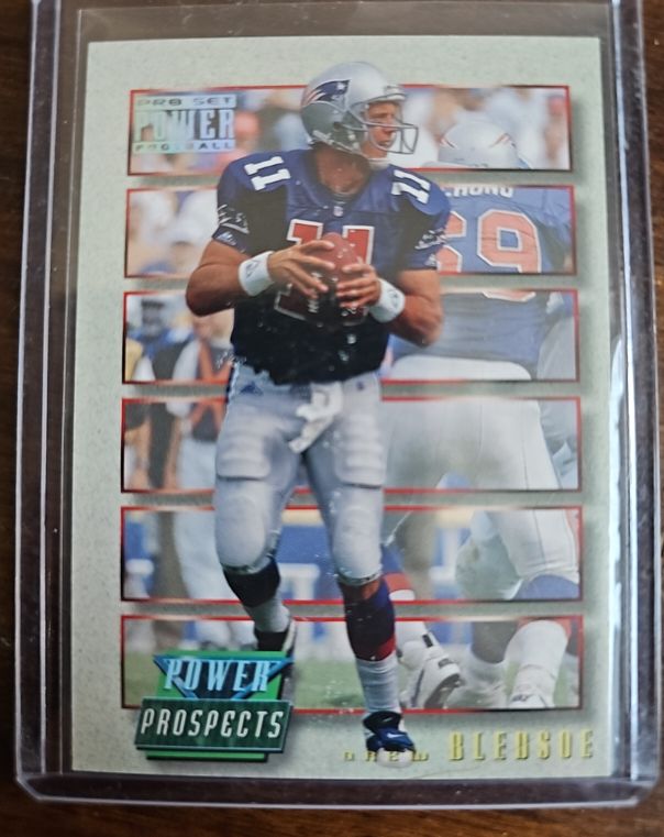 1993 Pro Set Power Update #PP1 Drew Bledsoe — front