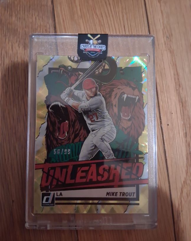 2021 Donruss Unleashed #UNL2 Mike Trout — front