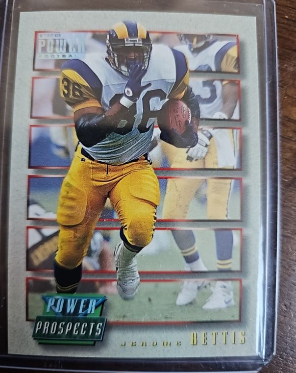 1993 Pro Set Power Update Power Prospects #PP9 Jerome Bettis — front