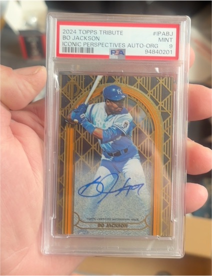 2024 Topps Tribute #IPABJ Bo Jackson — front
