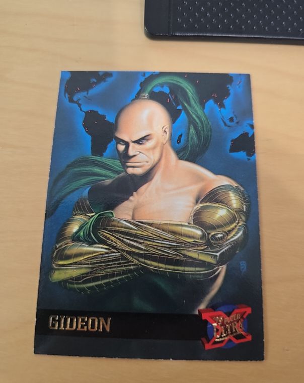 1995 Fleer Ultra Marvel X-Men #21 Gideon — front