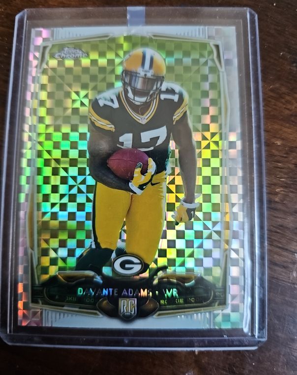 2014 Topps Chrome #114 Davante Adams — front