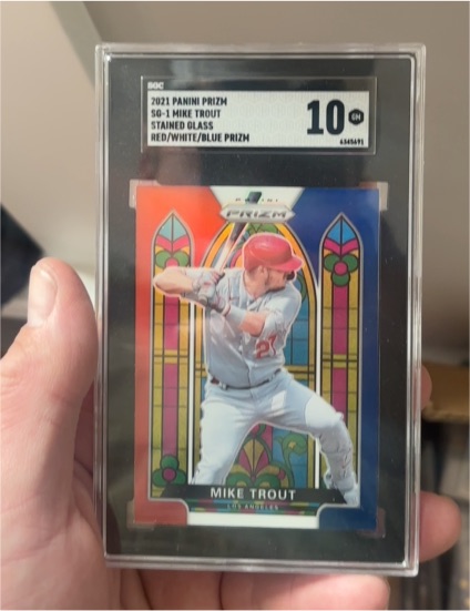 2021 Panini Prizm #SG-1 Mike Trout — front