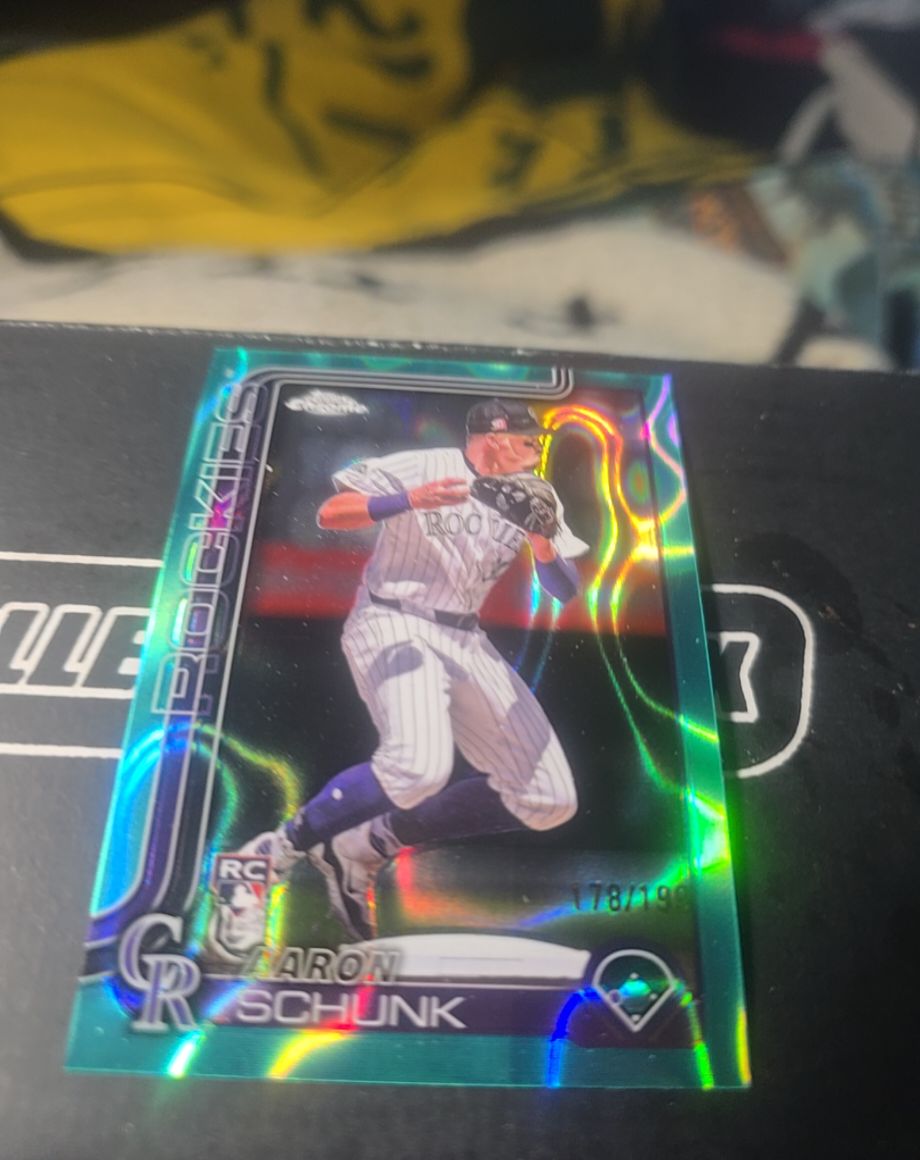 2025 Topps Chrome #238 Aaron Schunk — front