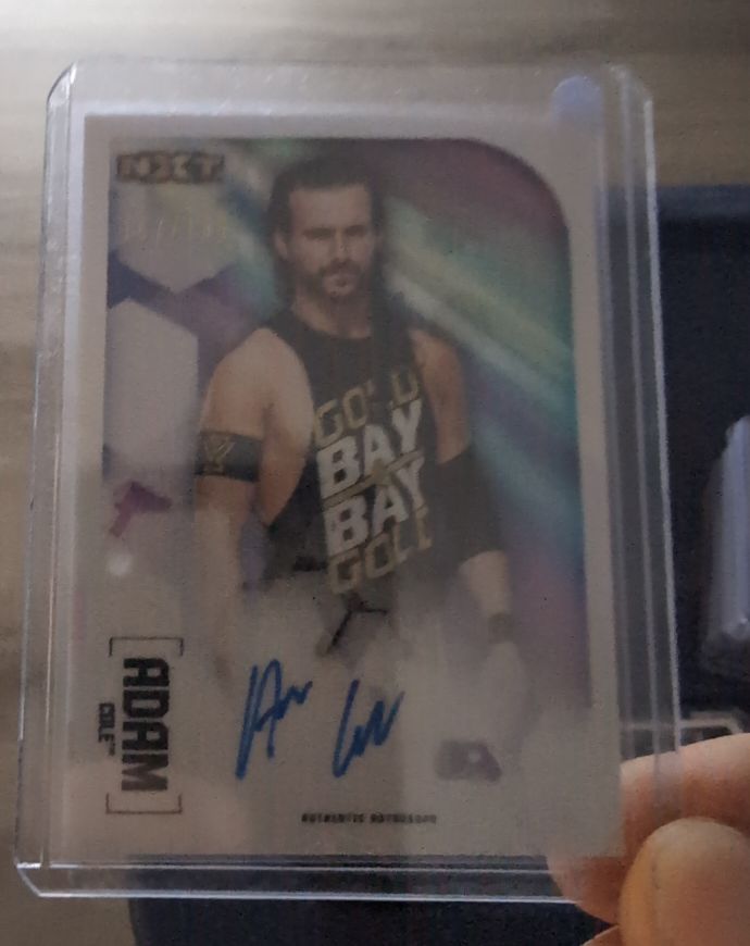 2020 Topps Chrome WWE #74 Adam Cole — front