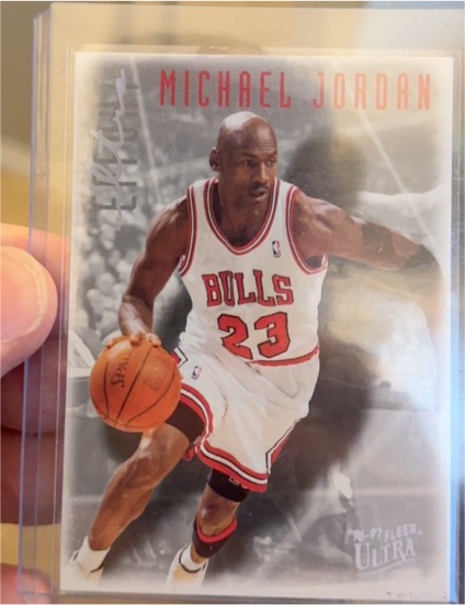 1996-97 Fleer Ultra #143 Michael Jordan — front