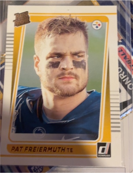 2021 Donruss Rated Rookies Portrait #281 Pat Freiermuth — front