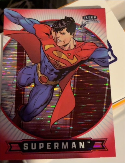 2025 Fleer Brilliants #24 Superman — front