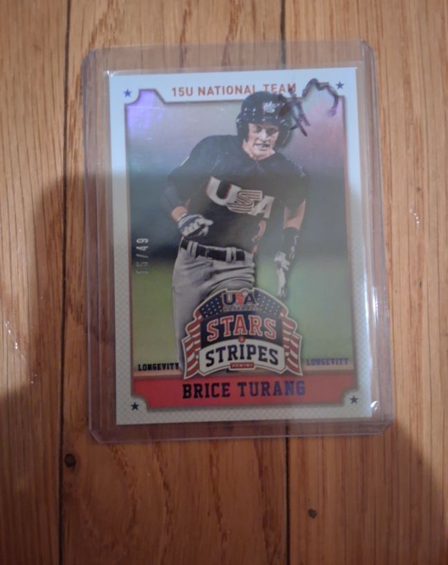 2015 Panini USA Stars & Stripes #16 Brice Turang — front