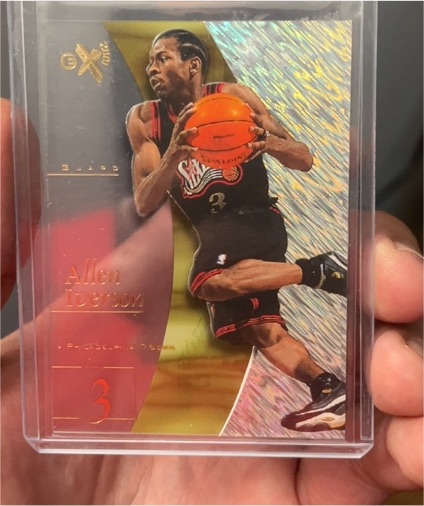 1997-98 Skybox E-X 2001 #3 Allen Iverson — front