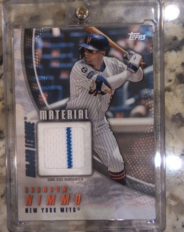 2025 Topps Series 2 Major League Material #MLM2-BN Brandon Nimmo — front