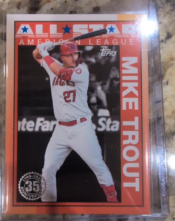 2025 Topps Series 2 #90AS-10 Mike Trout — front