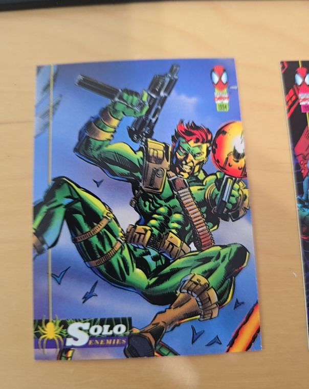 1994 Fleer Marvel Solo #56 Solo — front