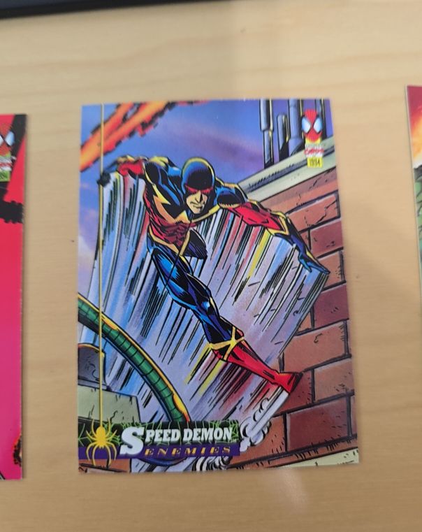 1994 Fleer Marvel The Amazing Spider-Man #60 Speed Demon — front