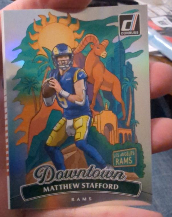 2025 Panini Donruss #6 Matthew Stafford — front