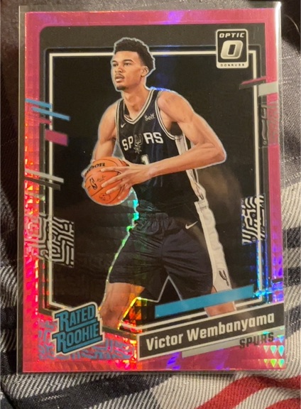 2023-24 Panini Donruss Optic #225 Victor Wembanyama — front