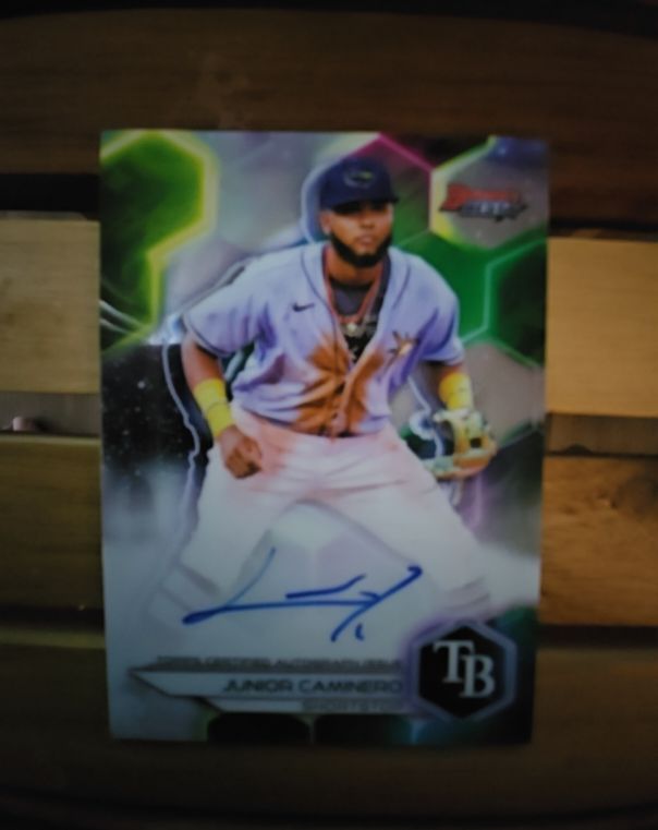 2023 Bowman's Best #B23-JCO Junior Caminero — front