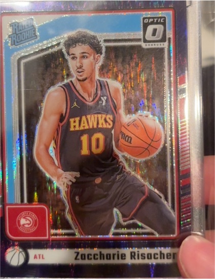 2024-25 Panini Donruss Optic #268 Zaccharie Risacher — front