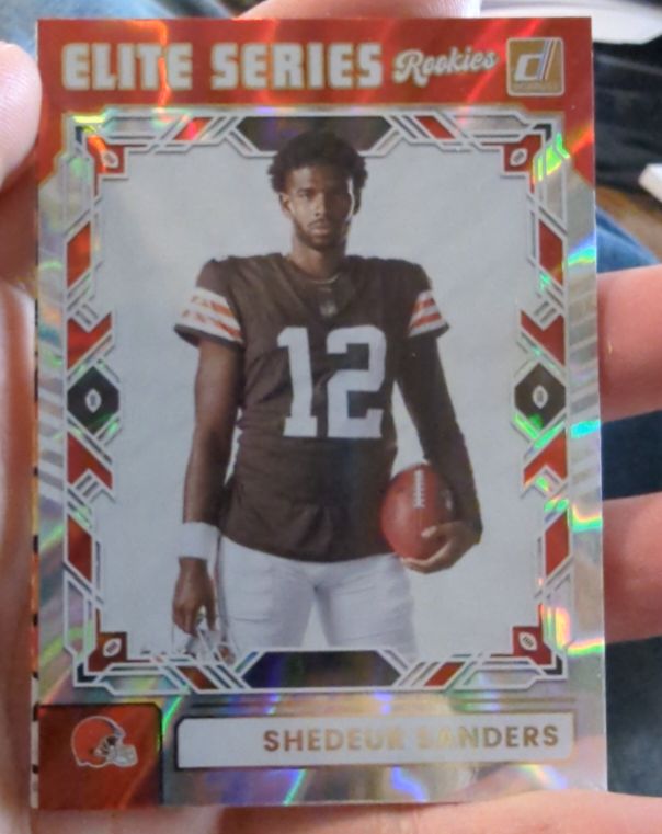 2025 Donruss Elite Series Rookies #ESR-SSS Shedeur Sanders — front
