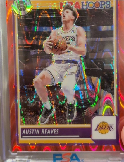 2023-24 Panini Hoops Premium Stock #120 Austin Reaves — front