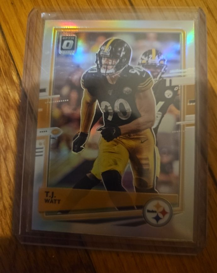 2020 Panini Donruss Optic #85 T.J. Watt — front