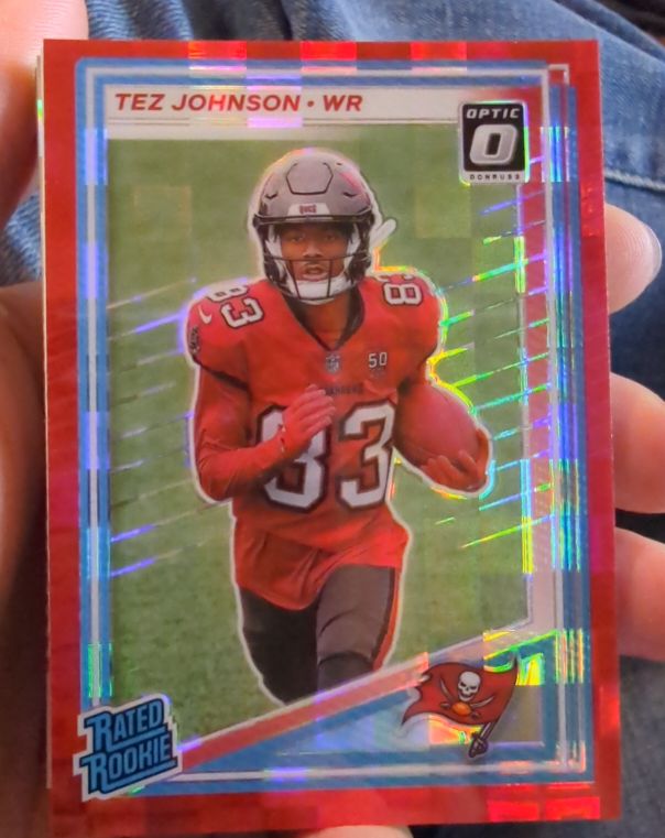 2025 Donruss Optic #313 Tez Johnson — front