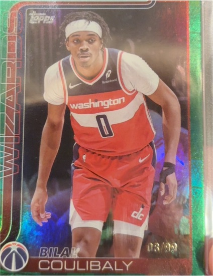 2025-26 Topps #95 Bilal Coulibaly — front