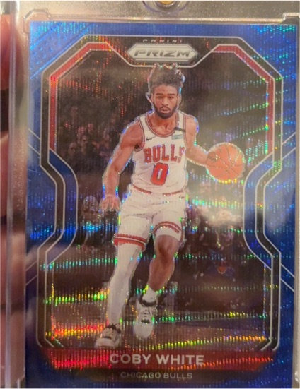 2020-21 Panini Prizm #3 Coby White — front