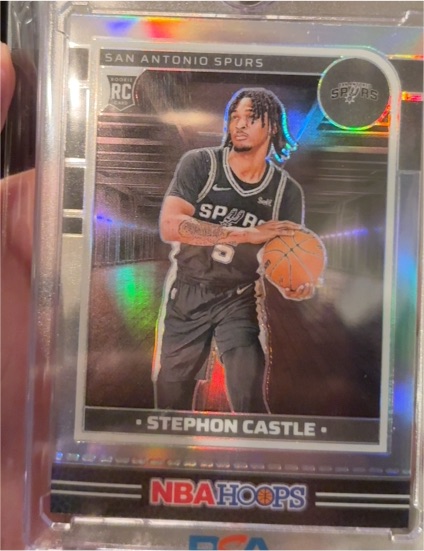 2024-25 Panini NBA Hoops #234 Stephon Castle — front