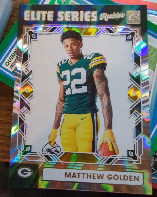 2025 Panini Donruss #ESR-MGN Matthew Golden Elite Series Rookies — front