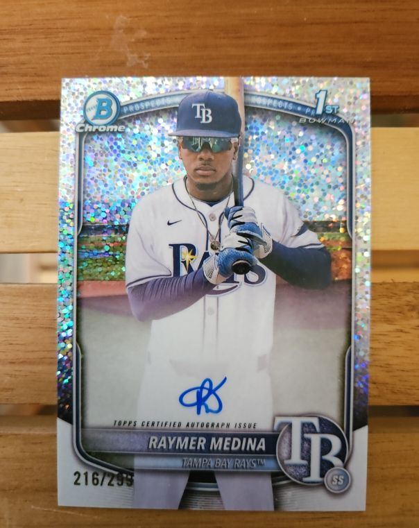 2025 Bowman Chrome #CPA-RM Raymer Medina — front