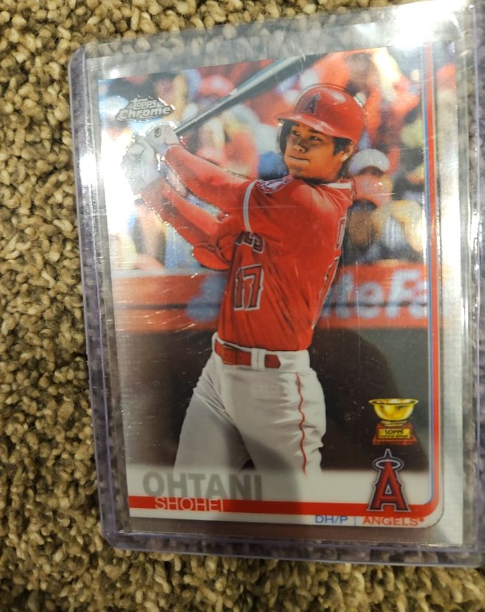 2019 Topps Chrome #1 Shohei Ohtani — front