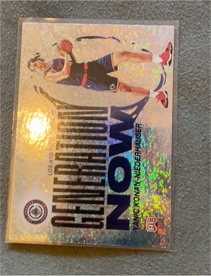 2025-26 Topps #GN-30 Yanic Konan-Niederhäuser Generation Now — front