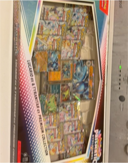 2022 Pokémon TCG Prismatic Evolutions Lucario EX & Tyranitar EX Premium Collection — front