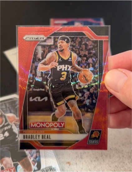 2024-25 Panini Prizm Monopoly #78 Bradley Beal — front