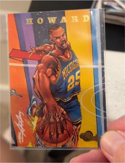 1994 Classic Draft #103 Juwan Howard — front