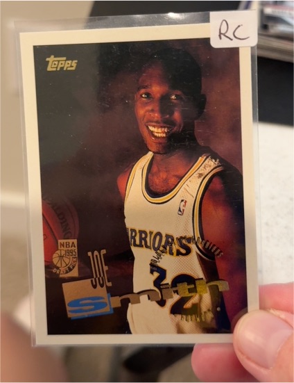 1995-96 Topps #205 Joe Smith — front