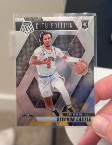 2024-25 Panini Mosaic - City Edition #290 Stephon Castle — front
