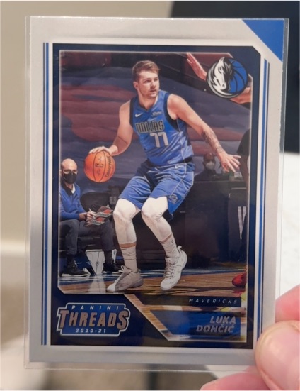 2020-21 Panini Chronicles Threads #82 Luka Doncic — front