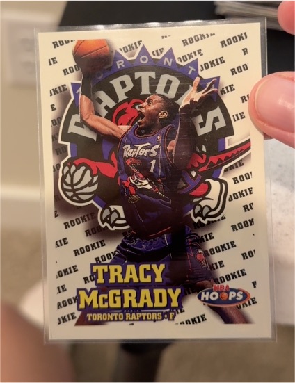 1997-98 NBA Hoops #169 Tracy McGrady — front