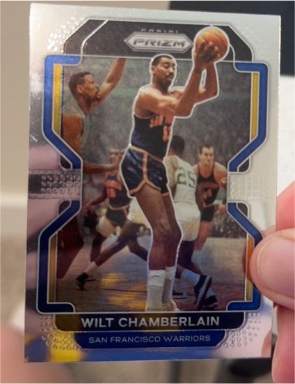 2021-22 Panini Prizm #260 Wilt Chamberlain — front