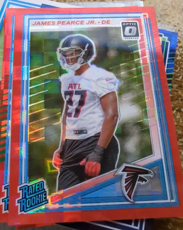 2025 Panini Donruss Optic #363 James Pearce Jr — front