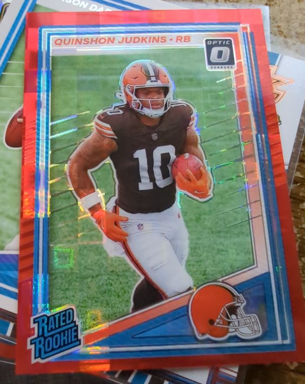 2025 Panini Donruss Optic #330 Quinshon Judkins — front