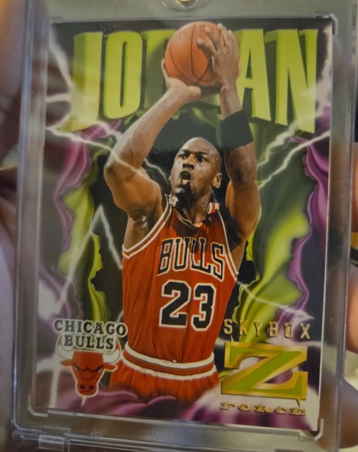 1996 Skybox Z-Force #11 Michael Jordan — front