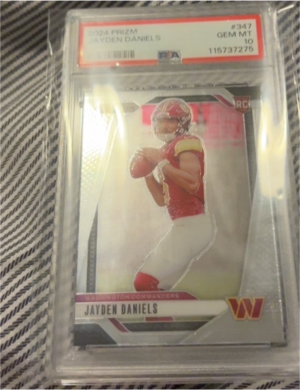 2024 Panini Prizm #347 Jayden Daniels — front